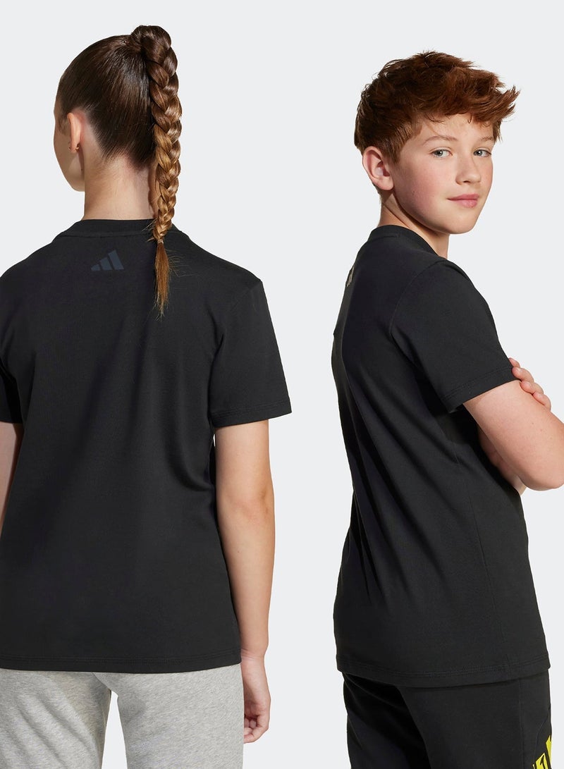 اديداس تيشيرت جرافيك سمايلي وورلد للشباب - Image 1